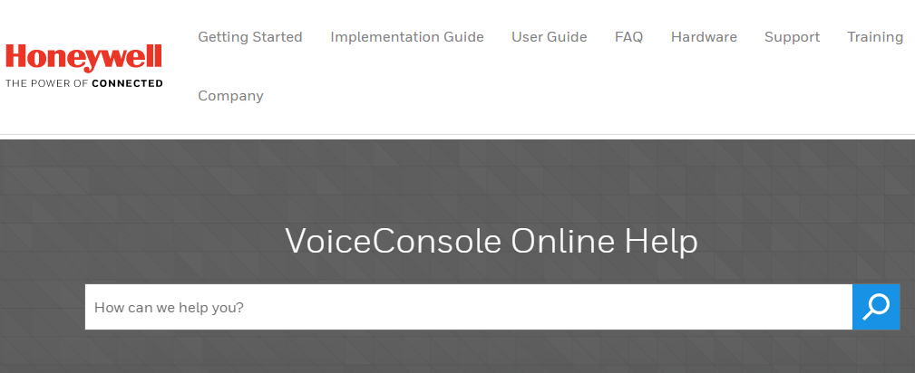 Honeywell открывает справочный портал по решениям VOICE SOLUTIONS